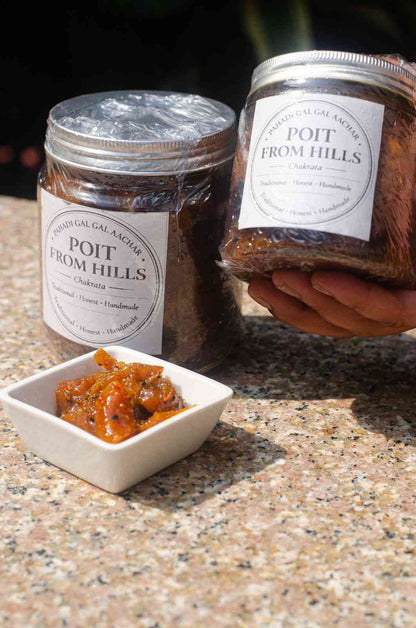 Pahadi Galgal Achar (Himalayan Hill Lemon Pickle) | Poit From Hills